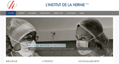 Desktop Screenshot of chirurgie-hernie-paris.com